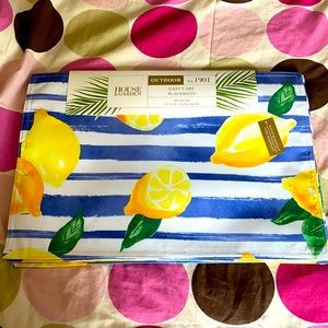 Brand New Outdoor Placemats Set Of Six